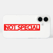 Geen speciale stempel Case-Mate iPhone case (Achterkant (horizontaal))