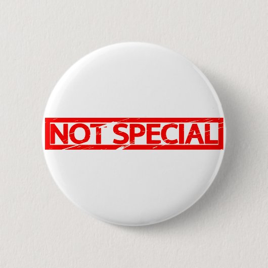 Geen speciale stempel ronde button 5,7 cm (Voorkant)