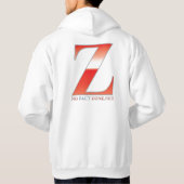 Geen specifieke zone - Zoner Hoodie (Achterkant)