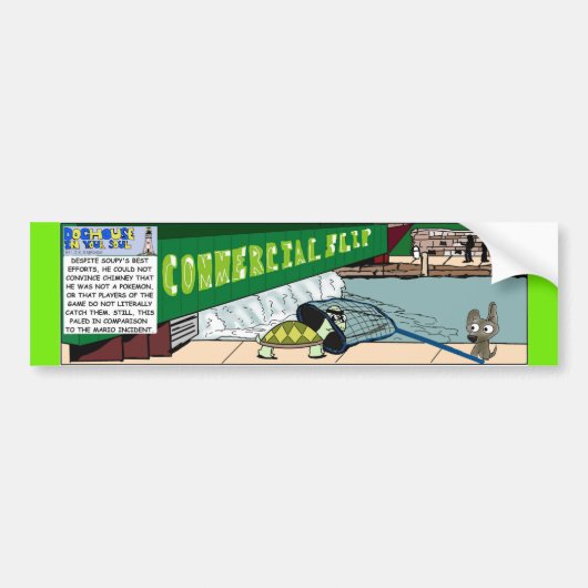 Geen spel bumpersticker (Voorkant)