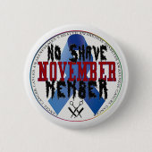 Geen speld in november ronde button 5,7 cm (Voorkant)