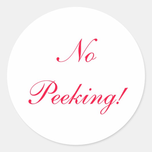GEEN SPIEKEN! labels - stickers (Voorkant)