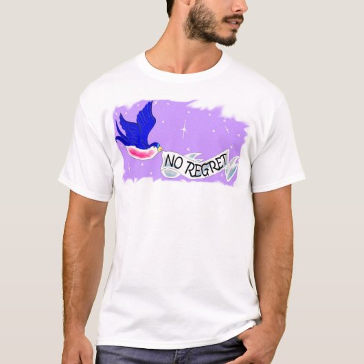 geen spijt (3) t-shirt (Voorkant)