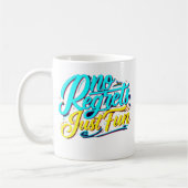 Geen spijt, gewoon leuk koffiemok (Links)