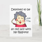 Geen spijt kaart (Voorkant)