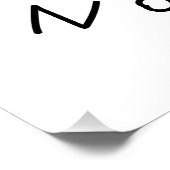 Geen spijt Red Lips Anti-Valentijn Perfect Poster (Hoek)