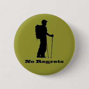 Geen spijt ronde button 5,7 cm