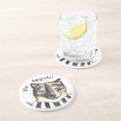 Geen spijt van kattensteen onderzetter (Zijkant)