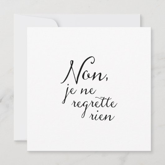 Geen spijt van verjaardag, Jubileum Pensioenfeest Kaart (Voorkant)