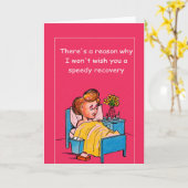 geen spoedig herstel kaart (Gele Bloem)