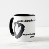 Geen spookjacht voor koffie mok (Voorkant links)