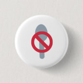 Geen Spoons Button (Voorkant)