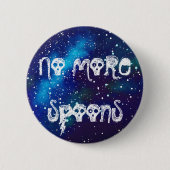 Geen Spoons sterrenstatus meer Ronde Button 5,7 Cm (Voorkant)