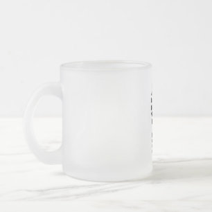 Geen sporen verlaten matglas koffiemok
