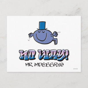 Geen sprake van! briefkaart