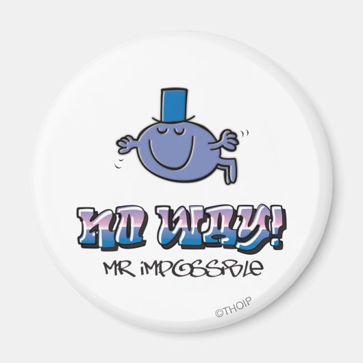 Geen sprake van! magneet (Voorkant)