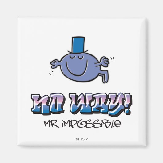 Geen sprake van! magneet (Voorkant)