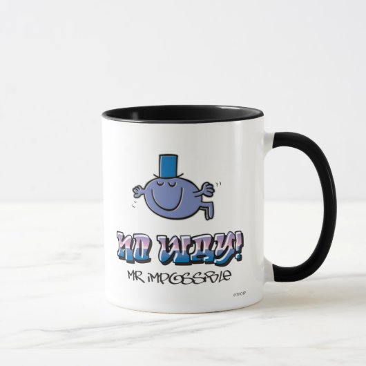 Geen sprake van! mok (Rechts)