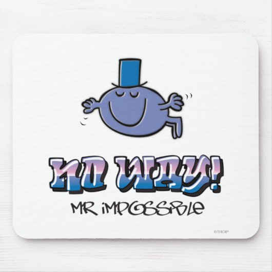 Geen sprake van! muismat (Voorkant)