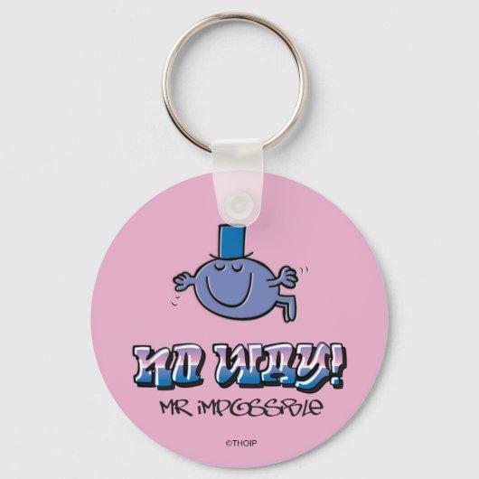 Geen sprake van! sleutelhanger (Achterkant)