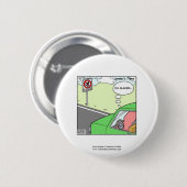 Geen Squid Zone Grappige Cartoon Nieuwigheid Knoop Ronde Button 5,7 Cm (Voorkant /achterkant)