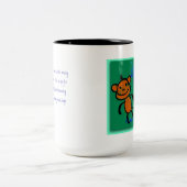 Geen staart? Geen aap - Mok (Center)