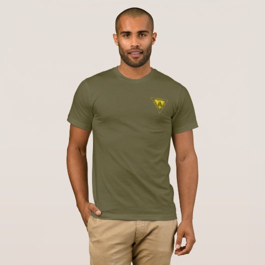 GEEN STAP GADSDEN SLANG AMERIKAANSE VLAG T-SHIRT (Voorkant volledig)
