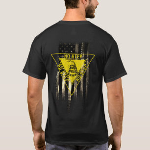 GEEN STAP GADSDEN SNAKE DESERT TAN AMERICAN FLAG T-SHIRT