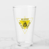 GEEN STAP GADSDEN SNAKE MILITAIRE LUCHTVAARTSTYL GLAS (Voorkant)