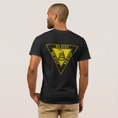 GEEN STAP Gadsden Snake T-shirt (Achterkant volledig)