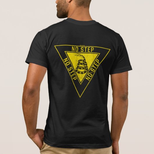 GEEN STAP Gadsden Snake T-shirt (Achterkant)