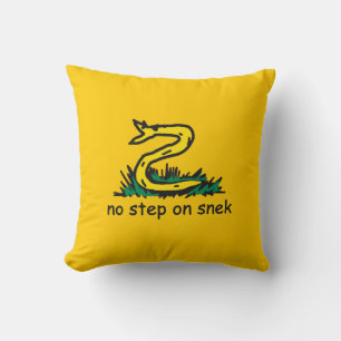 Geen stap in de richting van gadsden parody SnekRi Kussen