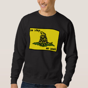Geen stap op Snek Gadsden Flag Meme Trui