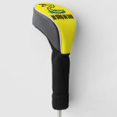 Geen stap op Snek Golfheadcover (Schuin)