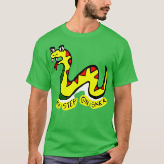 Geen stap op Snek kan me niet vertellen T-shirt