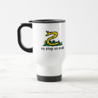 Geen stap op snek memes Gadsden parodie SnekRight