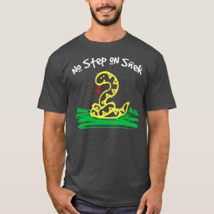 Geen stap op Snek Snake Dierenvrienden Cool Funny  T-shirt