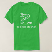 Geen stap op Snek TShirt Classic TShirt (Design voorkant)
