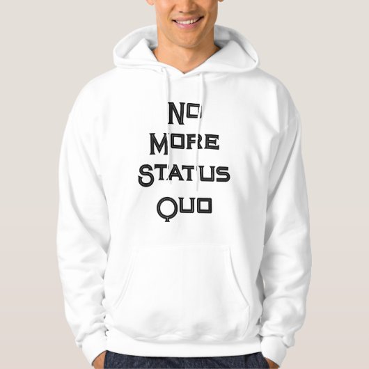Geen status-quo meer voor Hoodie (Voorkant)