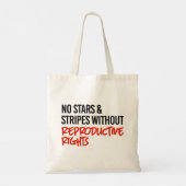 Geen sterren en strepen zonder reproductieve recht tote bag (Achterkant)