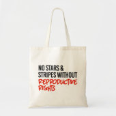 Geen sterren en strepen zonder reproductieve recht tote bag (Voorkant)