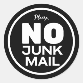 Geen Sticker voor ongewenste e-mail