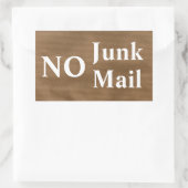 Geen sticker voor ongewenste e-mail (Tas)