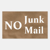 Geen sticker voor ongewenste e-mail (Voorkant)
