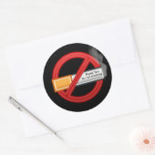 Geen Sticker voor roken (Envelop)