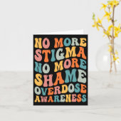 Geen stigma meer Stigma Overdosering Aw Kaart (Gele Bloem)