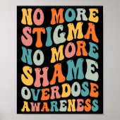 Geen stigma meer Stigma Overdosering Aw Poster (Voorkant)