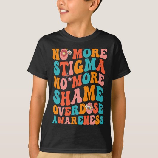 Geen stigma meer t-shirt (Voorkant)