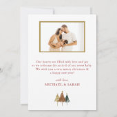 Geen stille aankondiging van de kerstgeboorte van  (Achterkant)