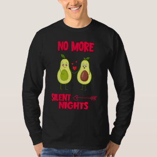 Geen stille nachten meer Humor sarcastisch citaat T-shirt